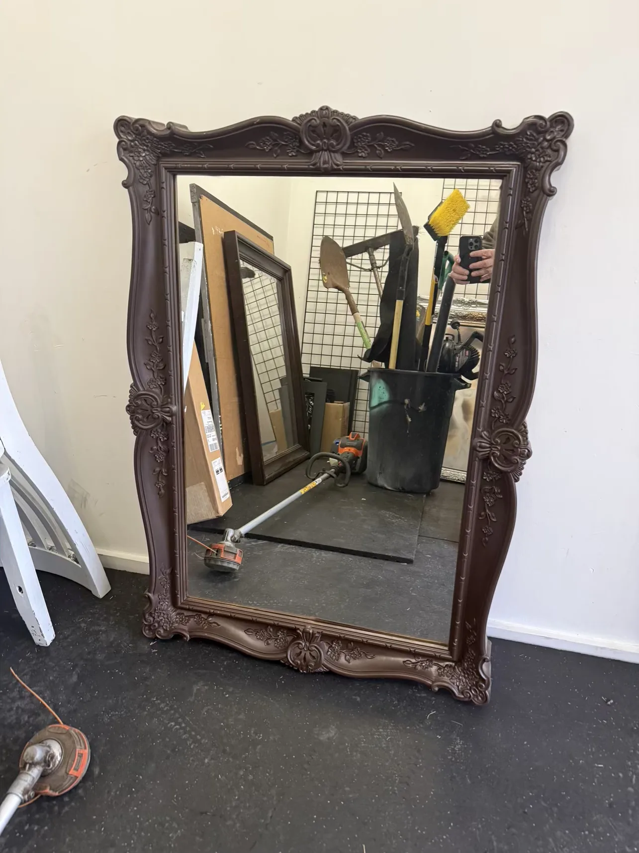 Upcoming abstract wall art project in progress preview 3